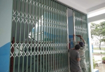 Công trình cửa kéo không lá Quận 9